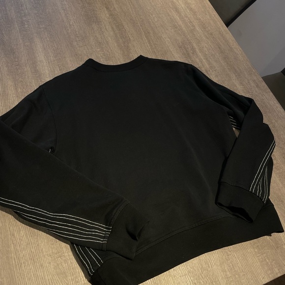 Adidas By Alexander Wang Black Logo Crew - Picture 6 of 10